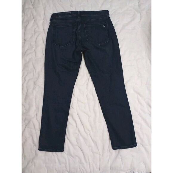 Rag & Bone Dre Low-Rise Slim Boyfriend Jeans Bayview Women’s Size 26 Blue Nice - Picture 9 of 11